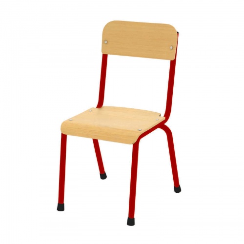 Milan Chair 380mm - Red - Pack 4